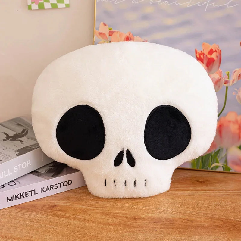 Stuffed Skull & Bone Plush Toy