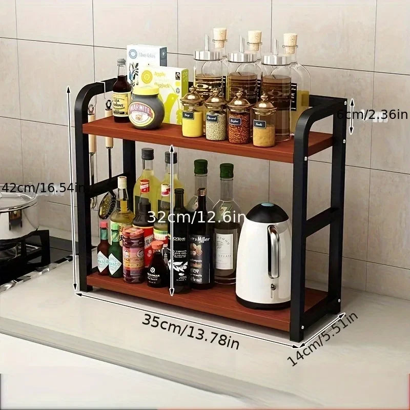 Metal Shelf For Cups And Spices