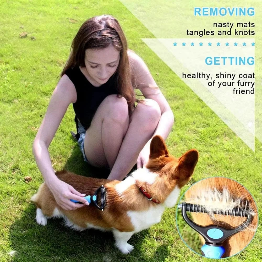 Pet Grooming Comb – Cats & Dogs