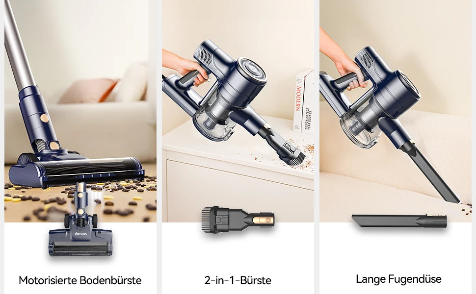 Vacuum Cleaner for Floors, Carpets & Pet Hair