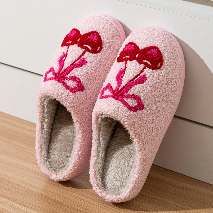 Cherry Slippers