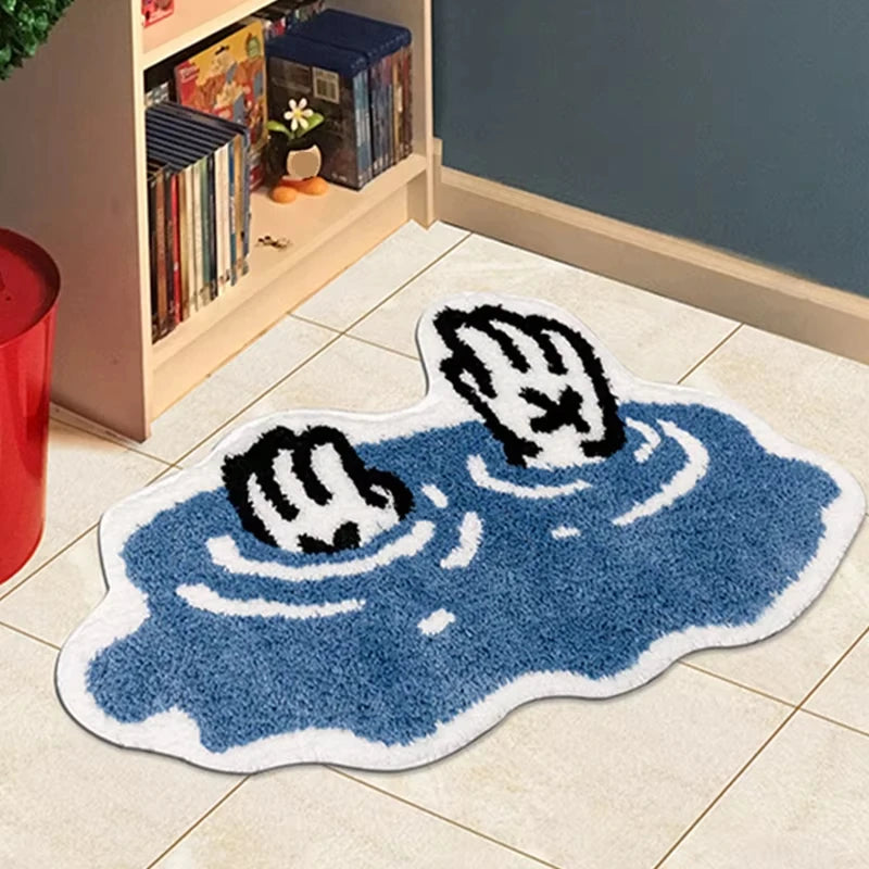 Puddle Handprint Floor Mat