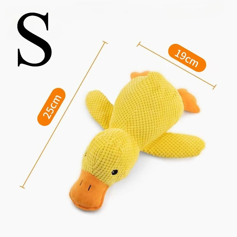 Duck Plush Dog Chew Toy