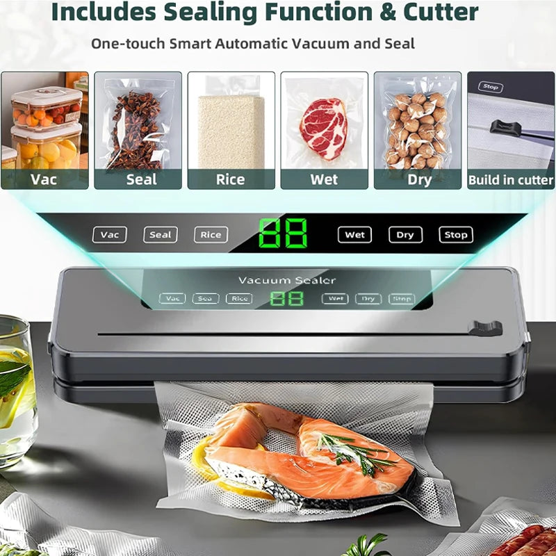 CENRR Vacuum Sealer – Electric Food Packaging Machine