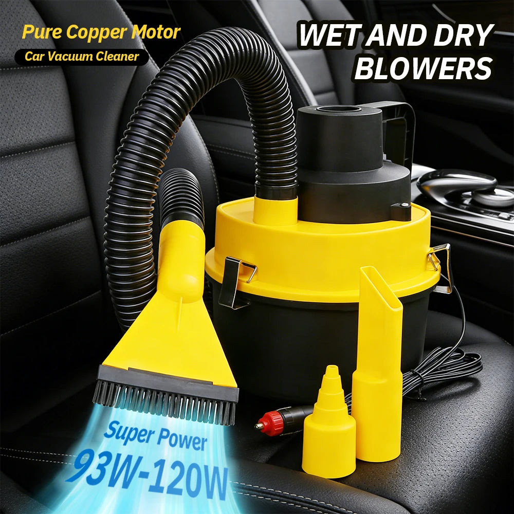 Multi‑Purpose Wet & Dry Car Vacuum Cleaner