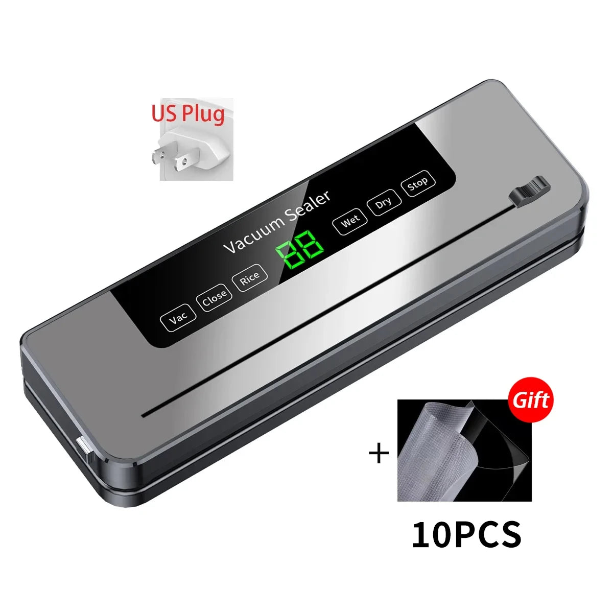 CENRR Vacuum Sealer – Electric Food Packaging Machine
