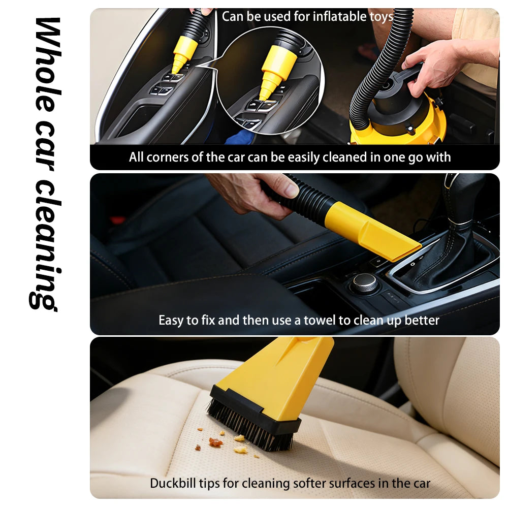 Multi‑Purpose Wet & Dry Car Vacuum Cleaner