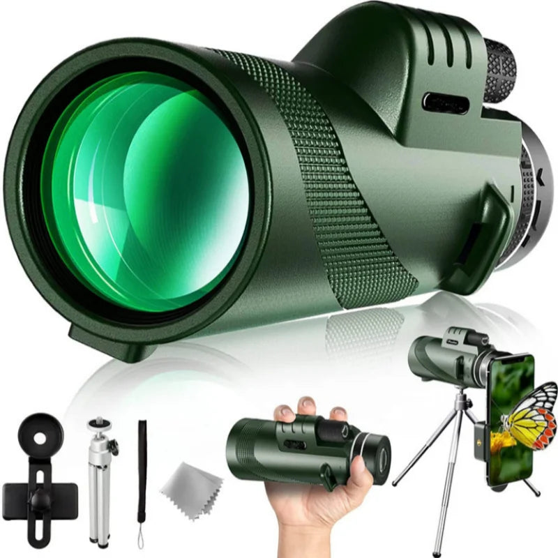 Compact Travel & Camping Telescope