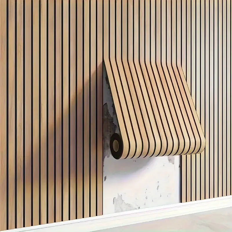 Waterproof Faux Plaid Wall Covering