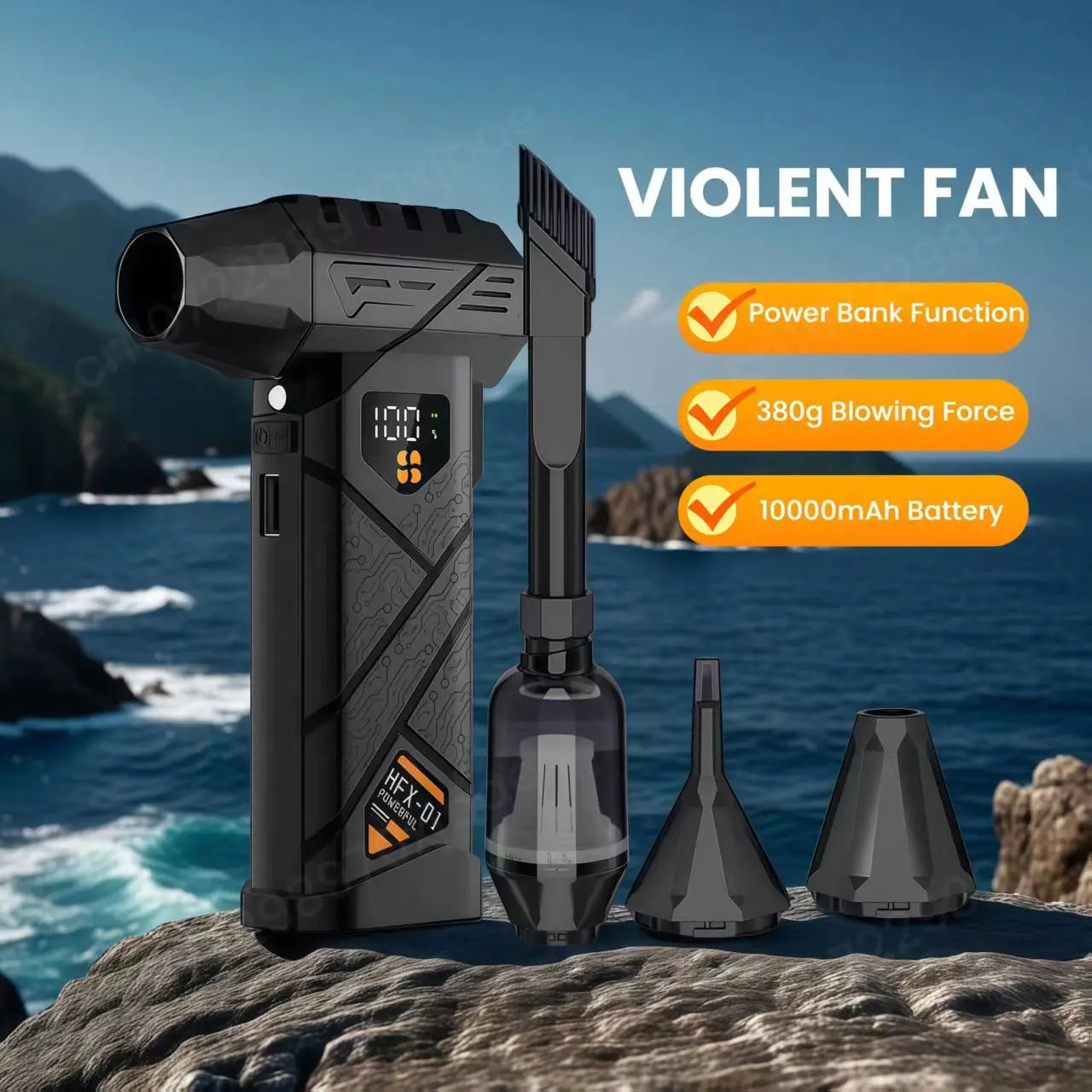 Wireless Turbo Jet Fan
