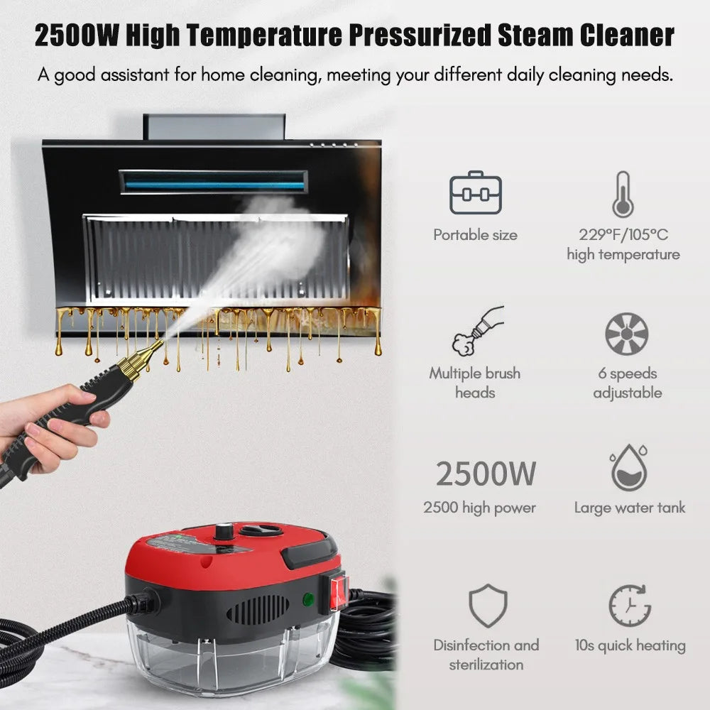 Steam Cleaner & Brush Heads