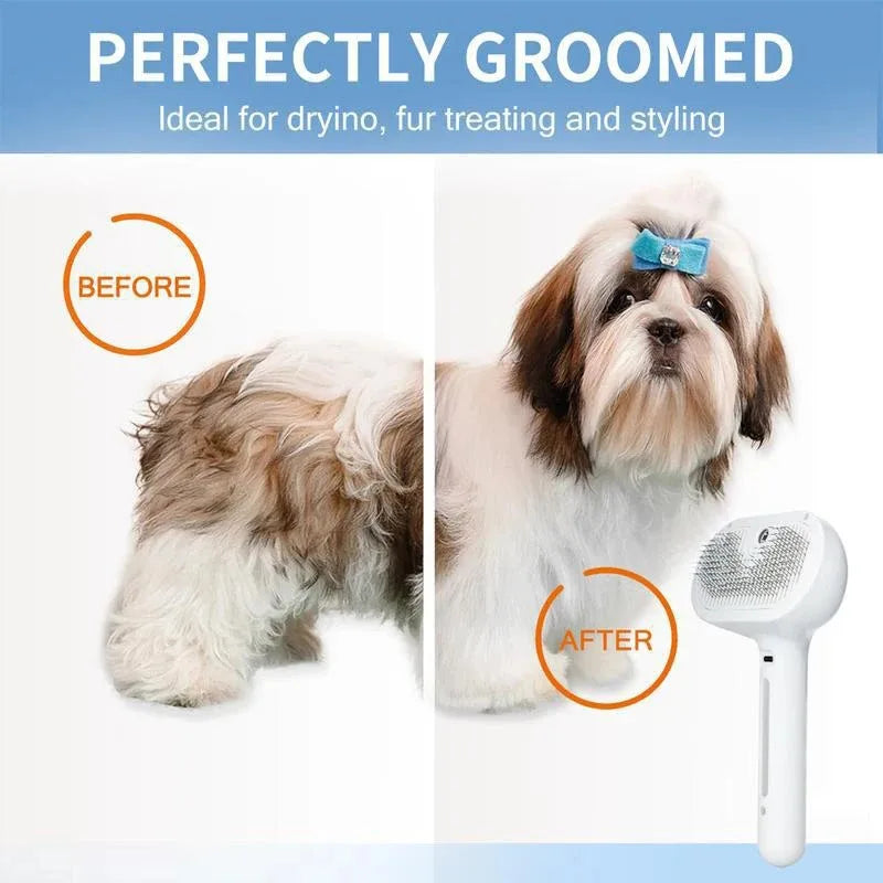 Pet Steam Massage Brush