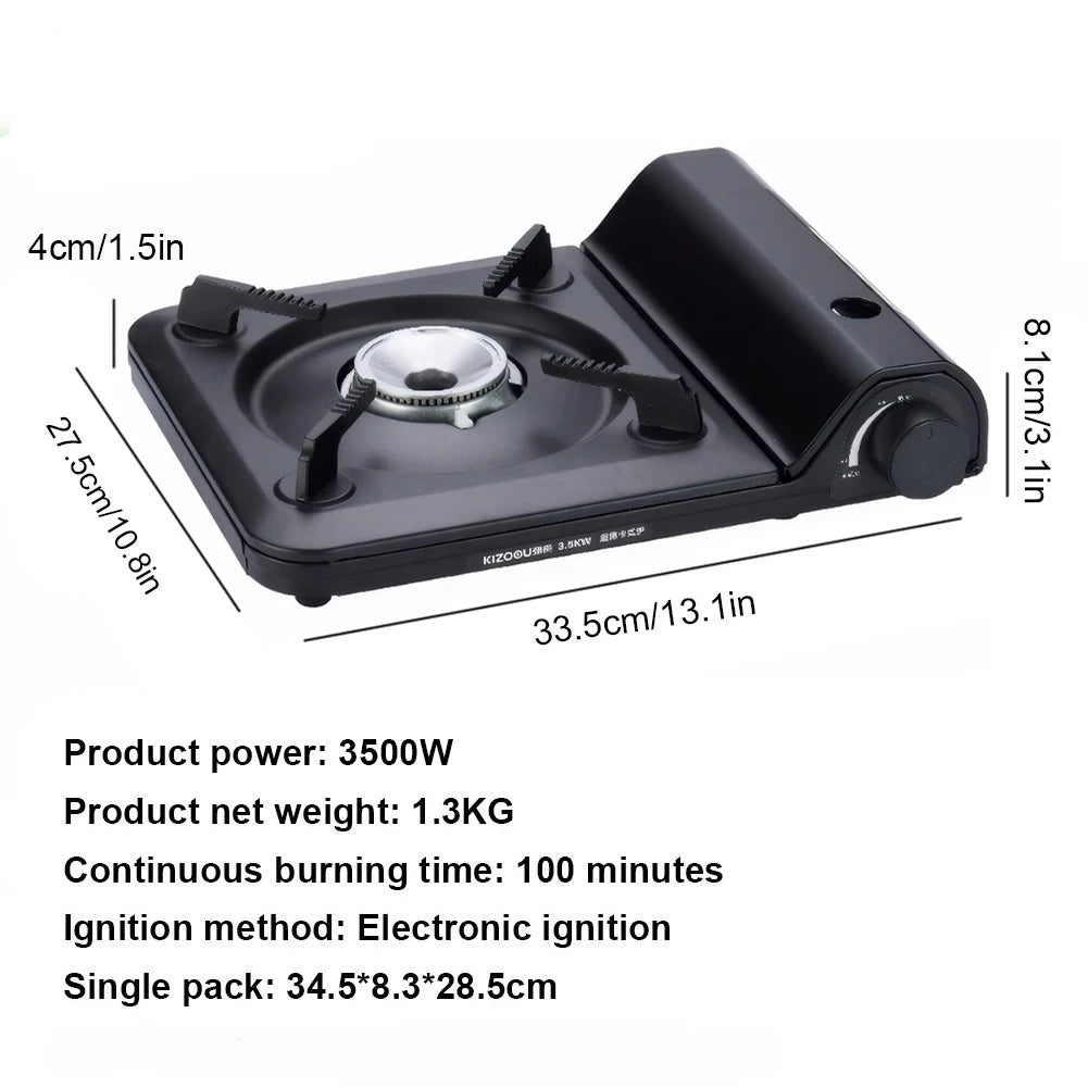 Portable Camping Gas Stove – Automatic Ignition