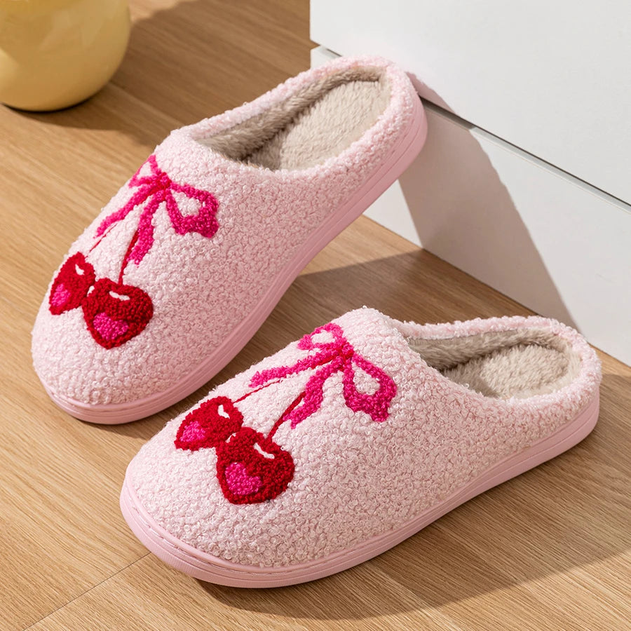 Cherry Slippers