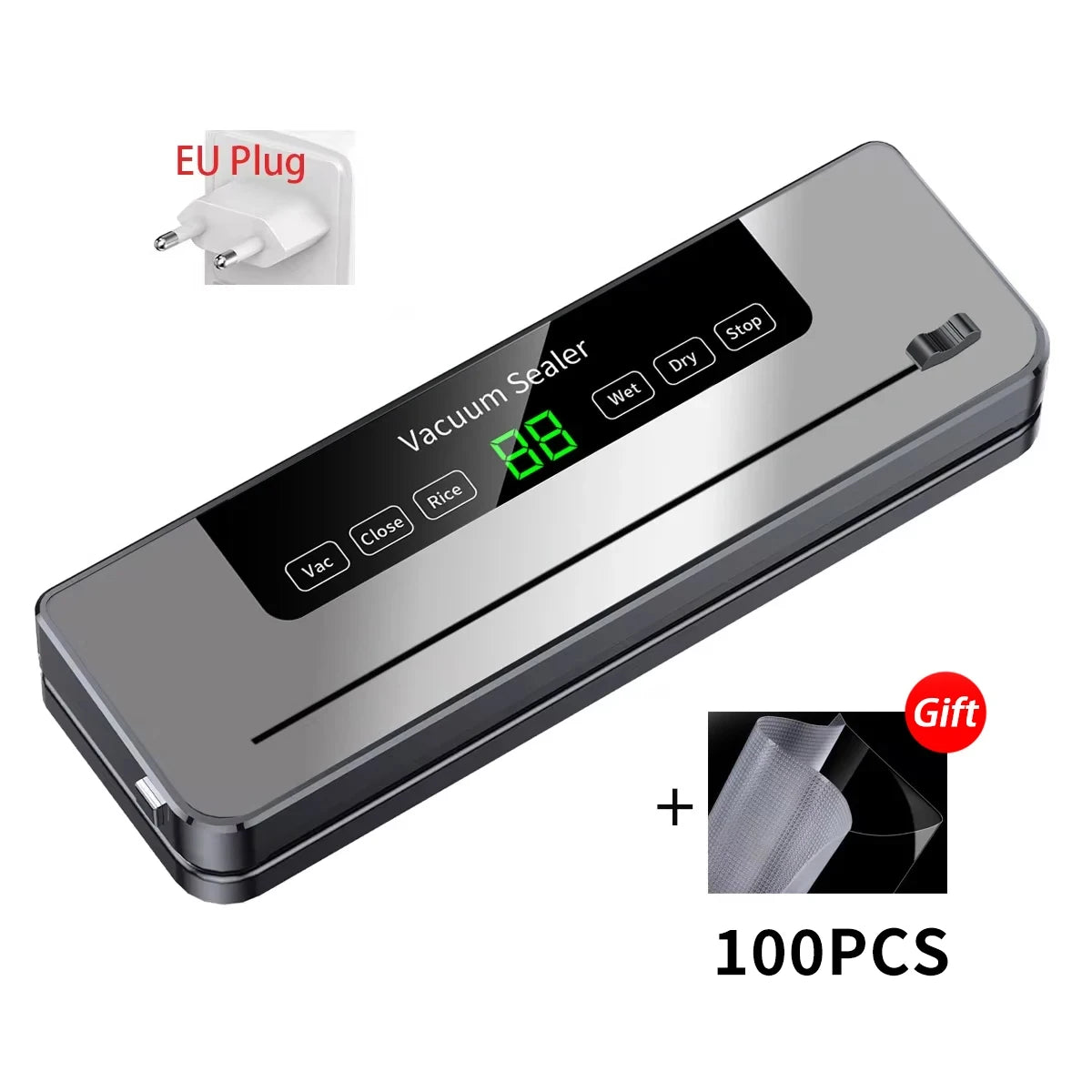 CENRR Vacuum Sealer – Electric Food Packaging Machine