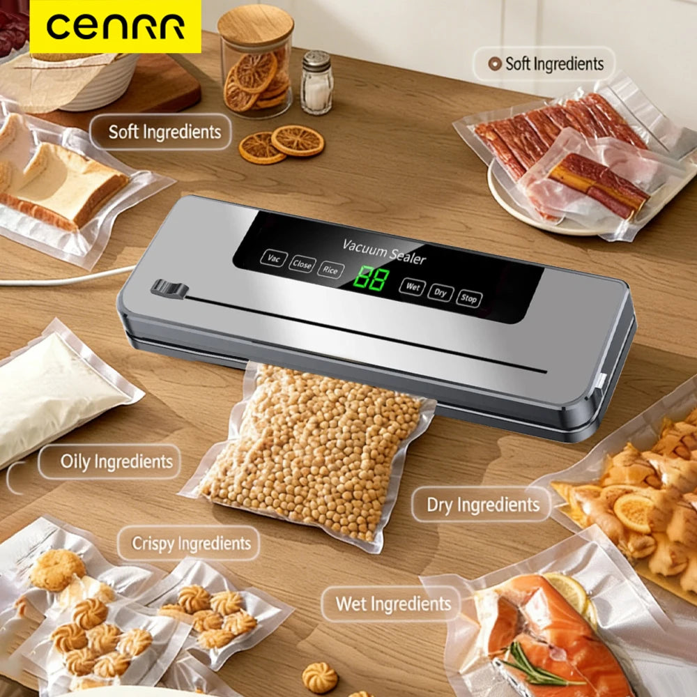 CENRR Vacuum Sealer – Electric Food Packaging Machine