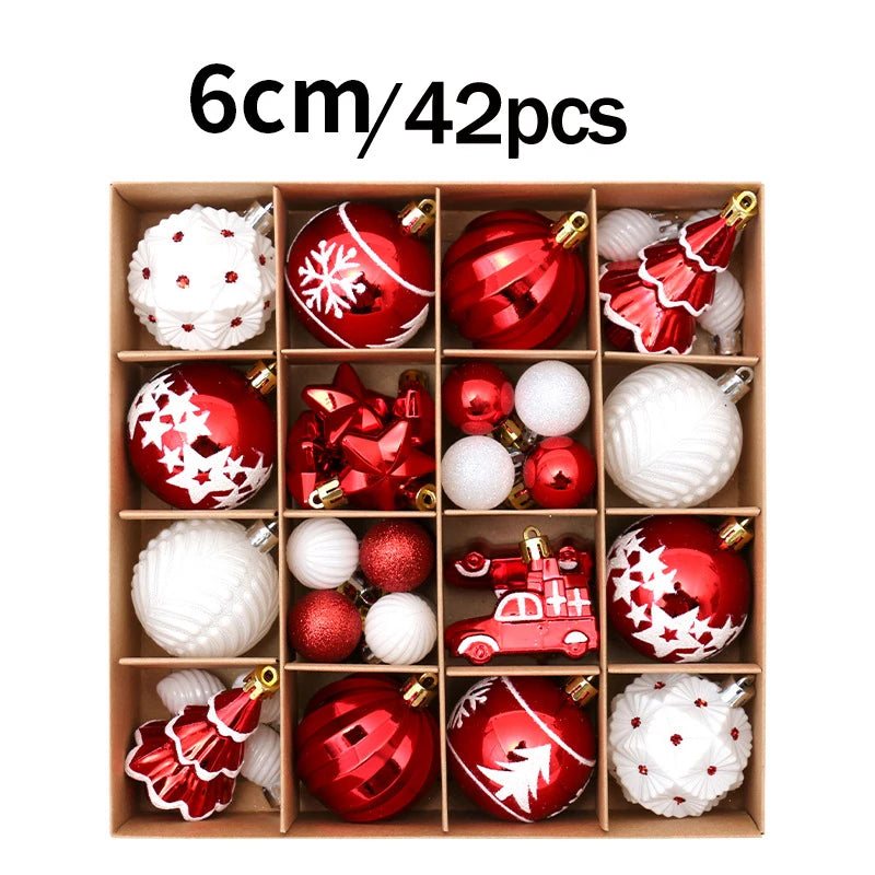 42-Piece Christmas Ornament Set
