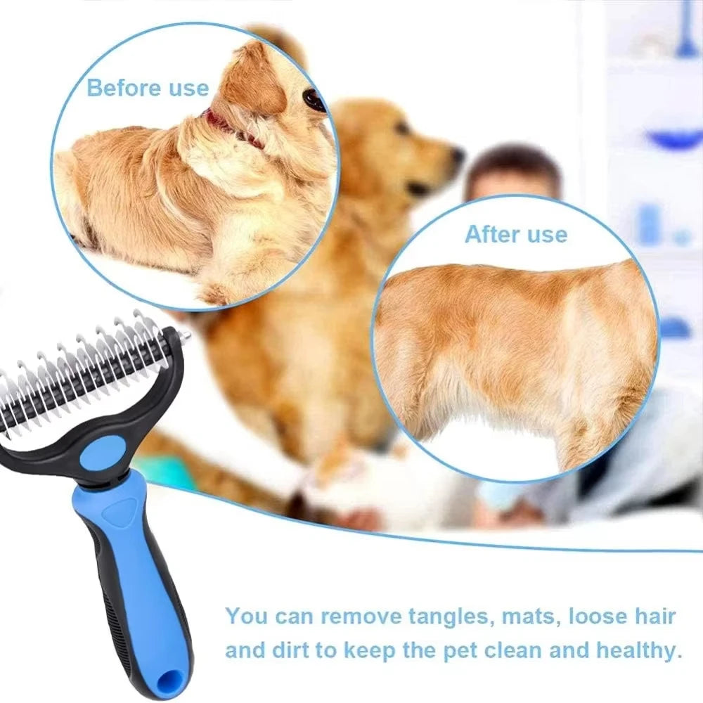 Pet Grooming Comb – Cats & Dogs