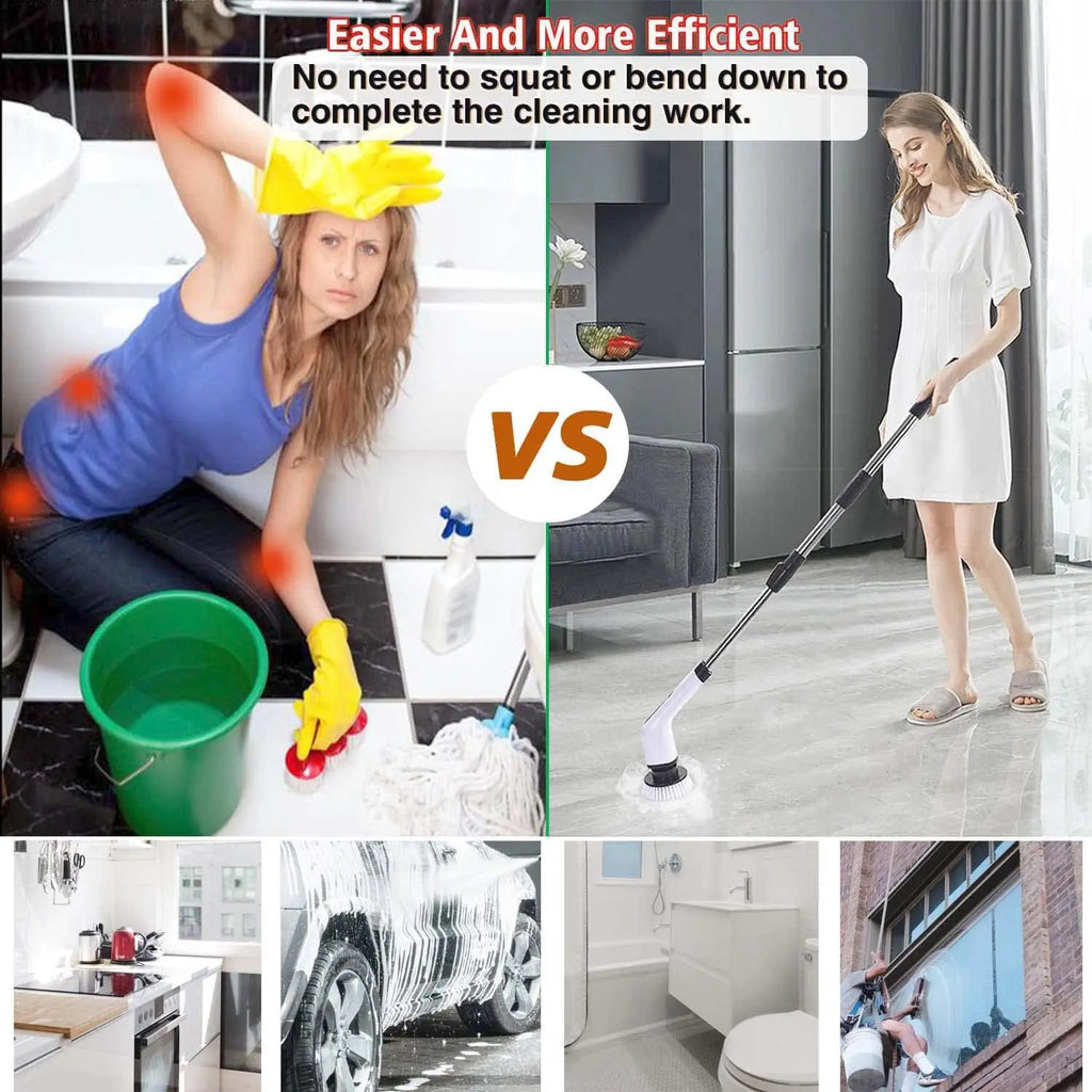 Multipurpose Cleaning Brush & Mop
