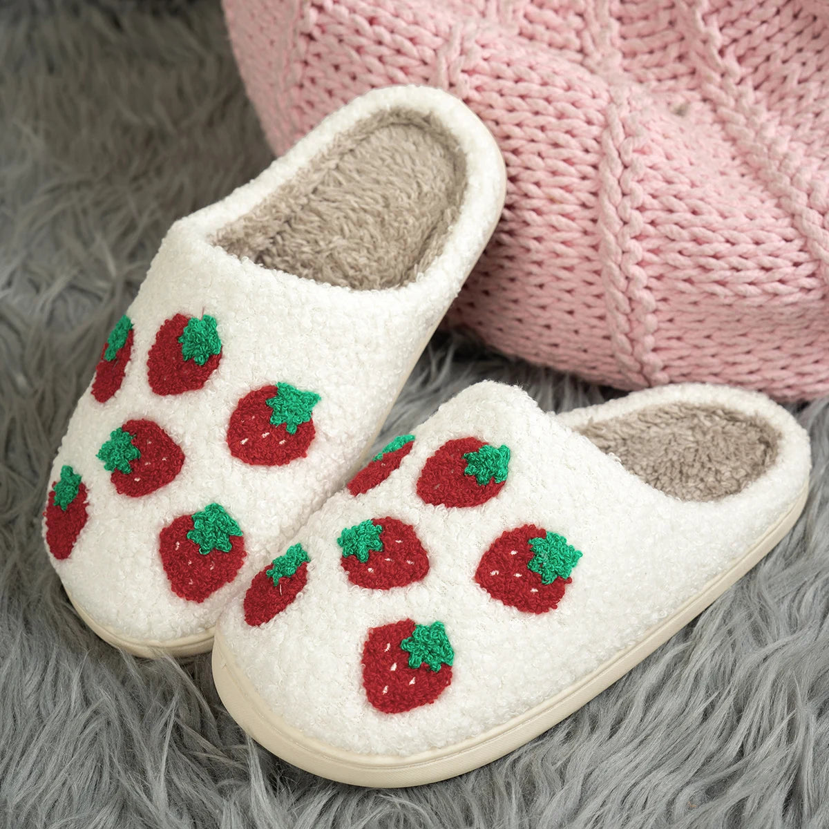 Strawberry Slippers