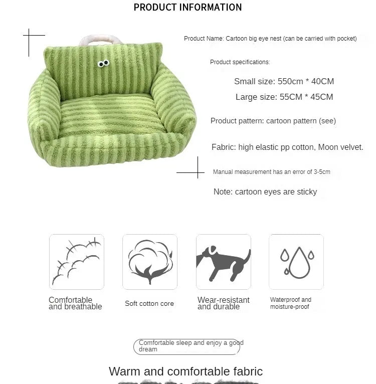 Winter Furry Pet Sofa