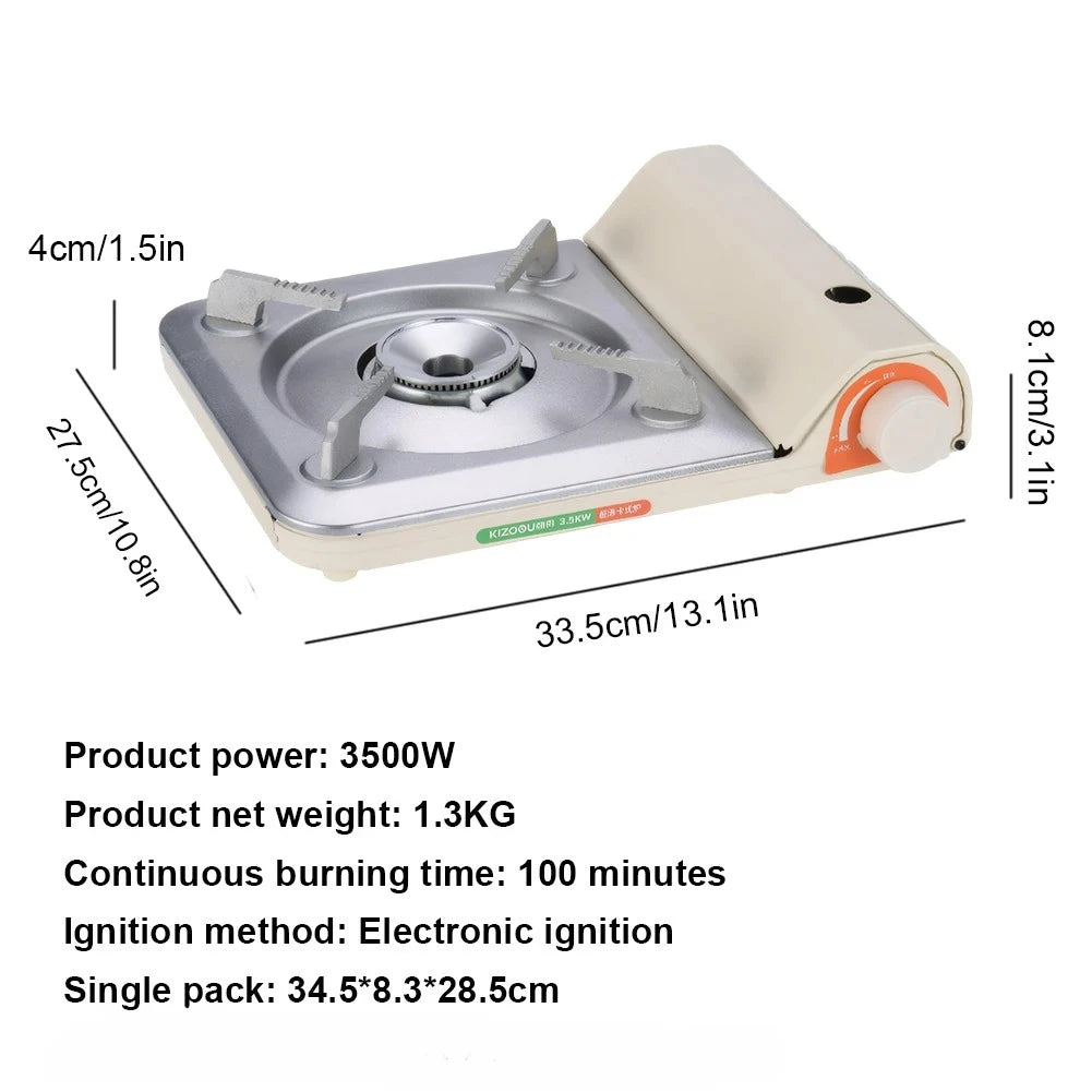 Portable Camping Gas Stove – Automatic Ignition