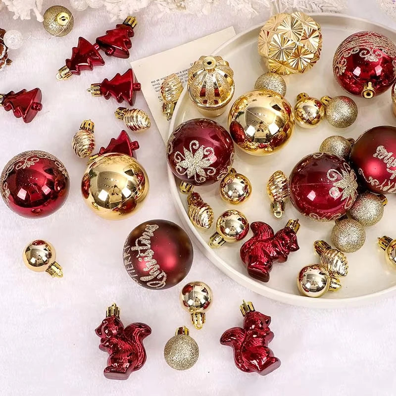 42-Piece Christmas Ornament Set