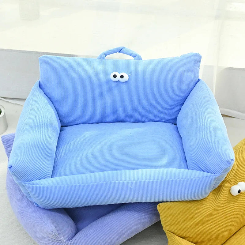 Winter Furry Pet Sofa