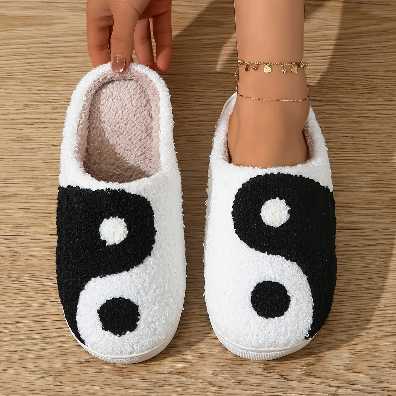Yin Yang Slippers