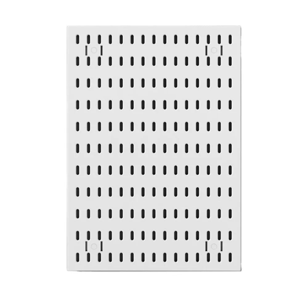 Wall-Mounted Plastic Pegboard