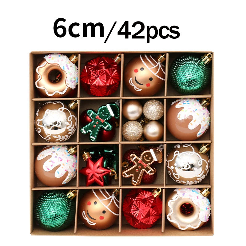 42-Piece Christmas Ornament Set