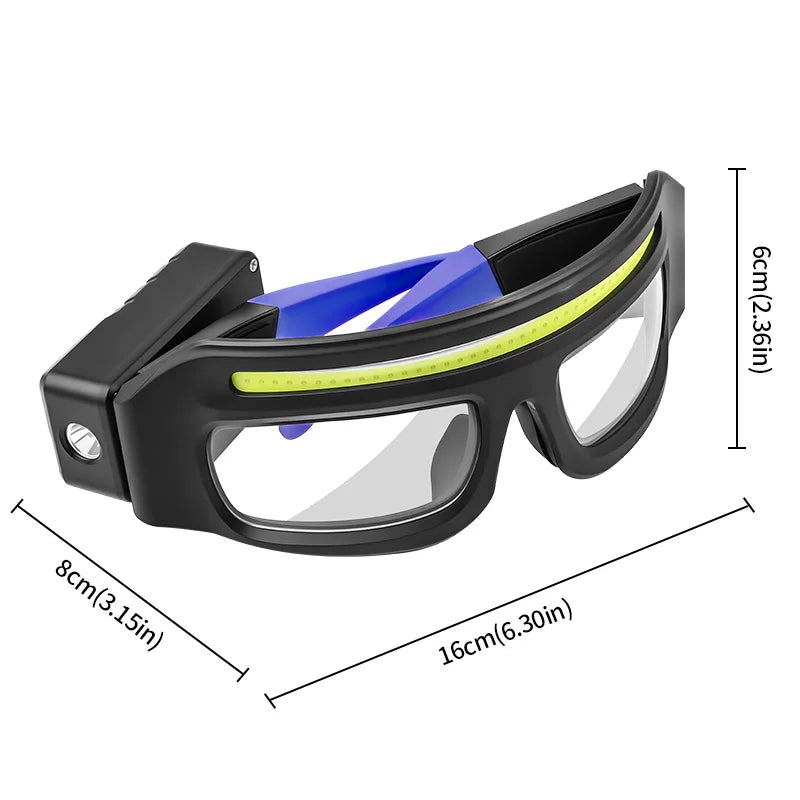 Outdoor Multifunction Glasses LED Light
