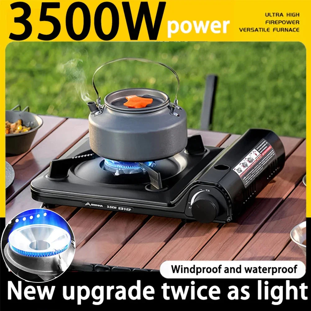 Portable Camping Gas Stove – Automatic Ignition