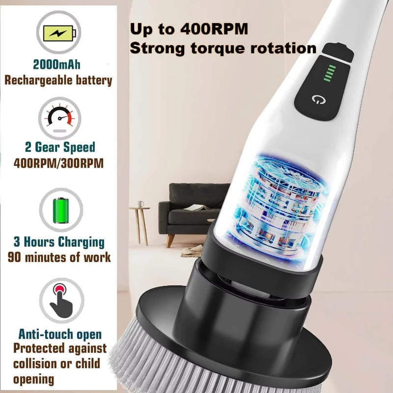 Multipurpose Cleaning Brush & Mop