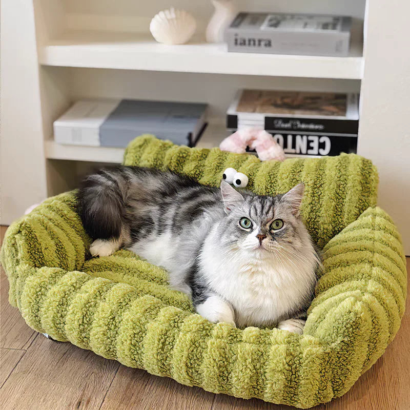 Winter Furry Pet Sofa