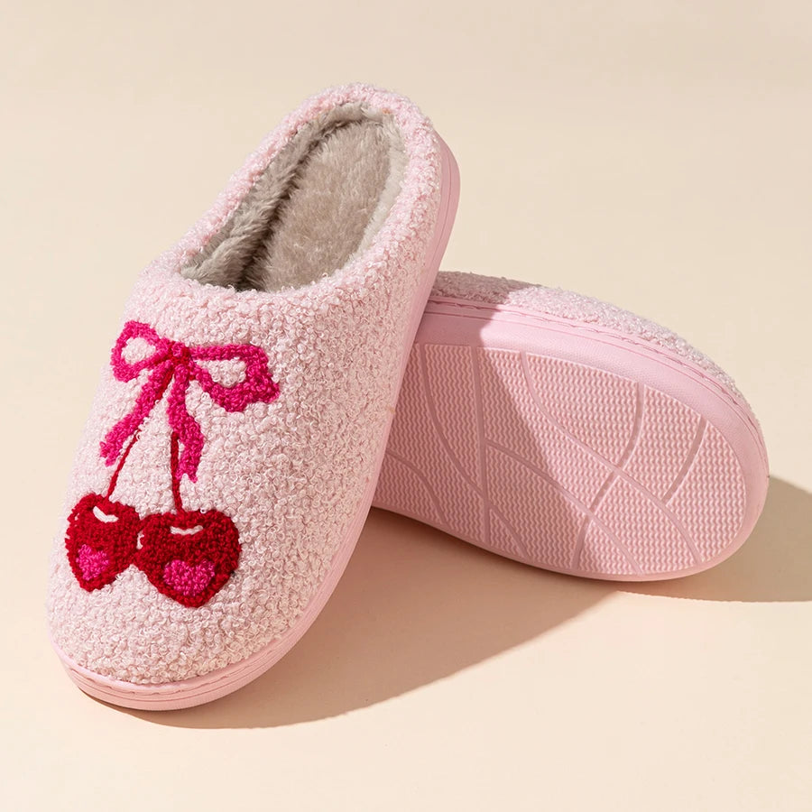 Cherry Slippers
