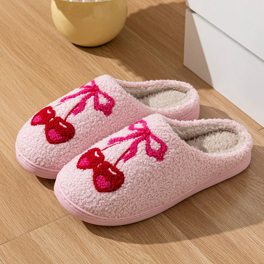 Cherry Slippers