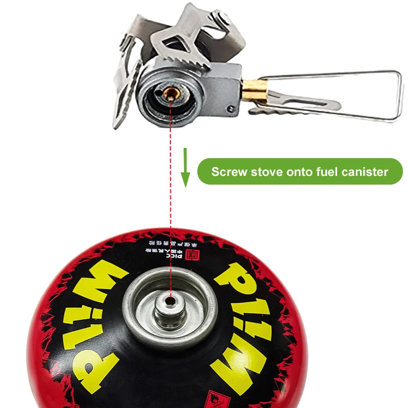 Compact Outdoor Cooking Gas Stove
