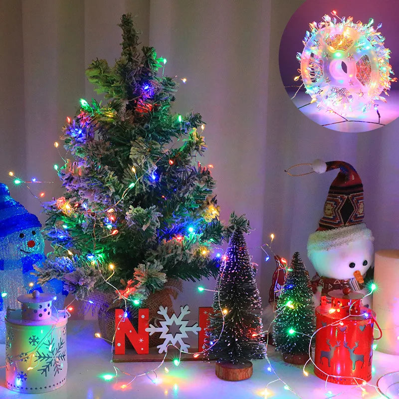 LED Firecracker String Lights