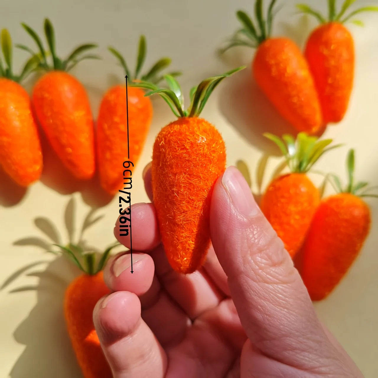 12pcs Mini Carrot Decor
