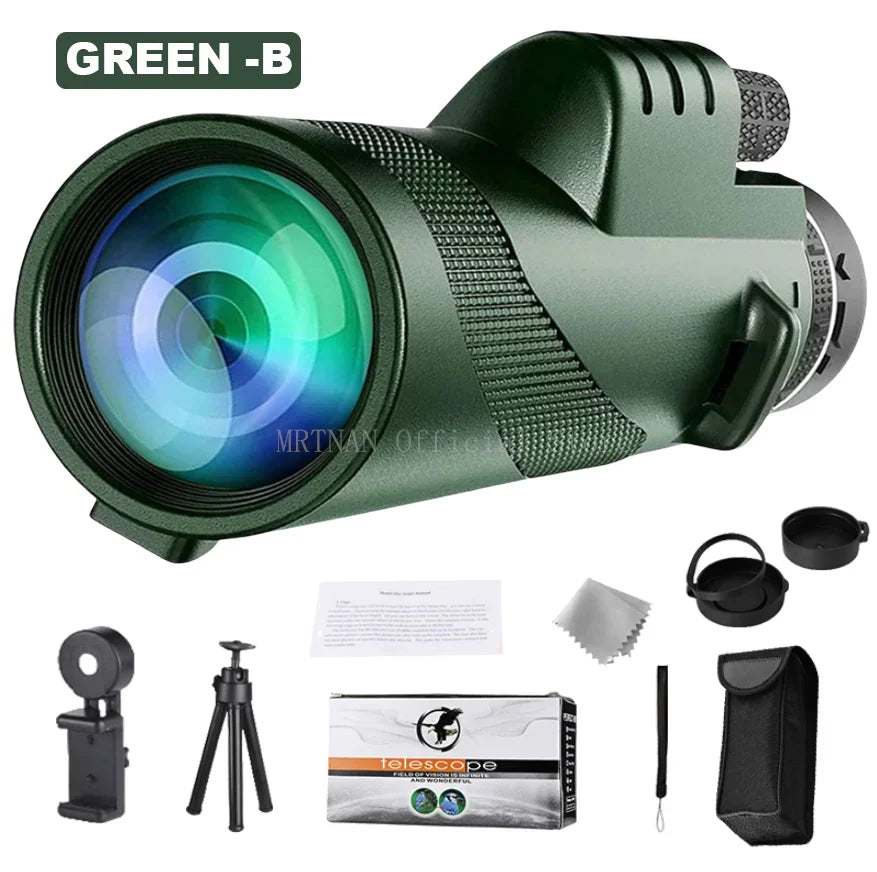 Compact Travel & Camping Telescope