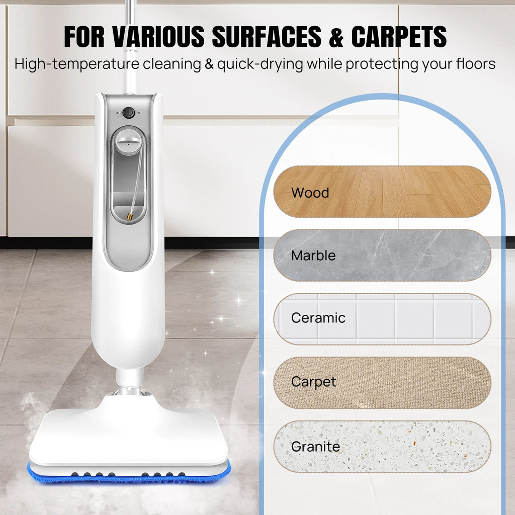 Steam Mop & Detachable Cleaner