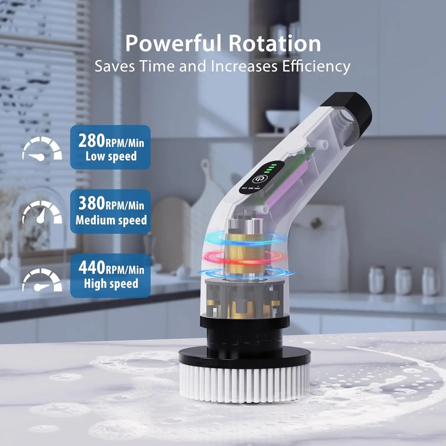 Multipurpose Cleaning Brush & Mop