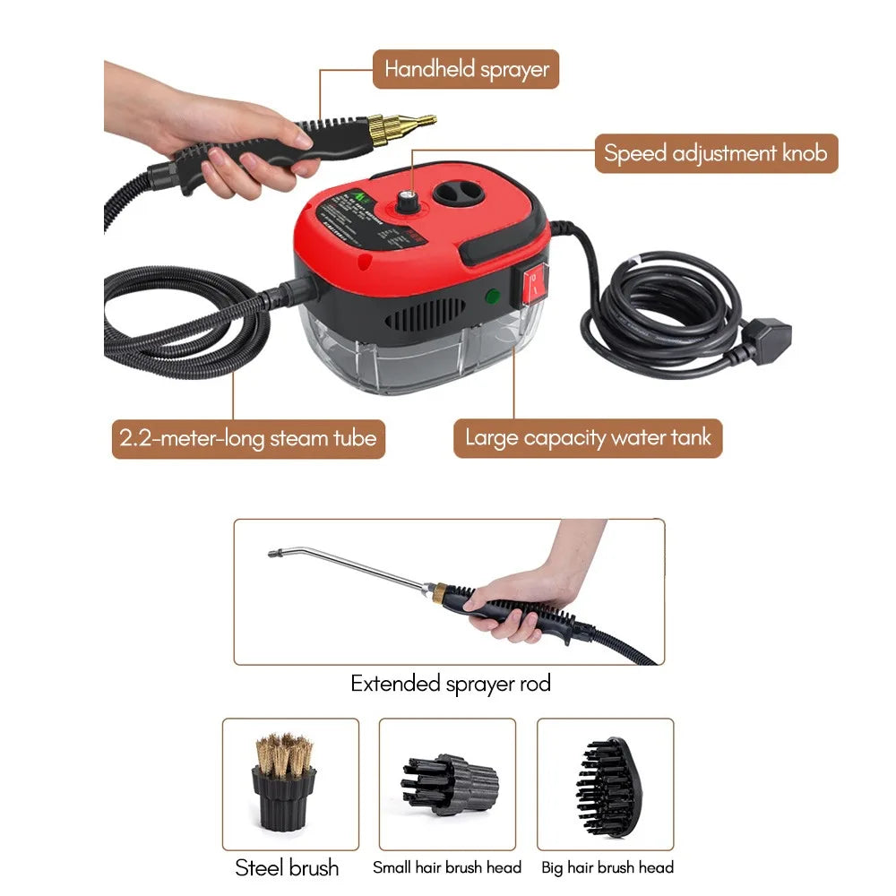 Steam Cleaner & Brush Heads