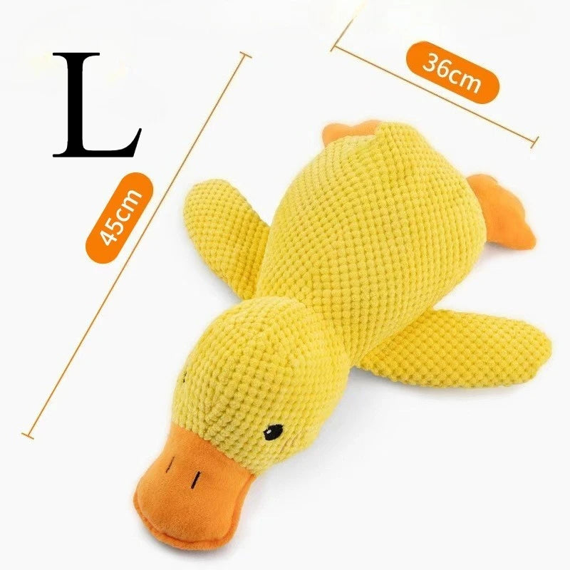 Duck Plush Dog Chew Toy