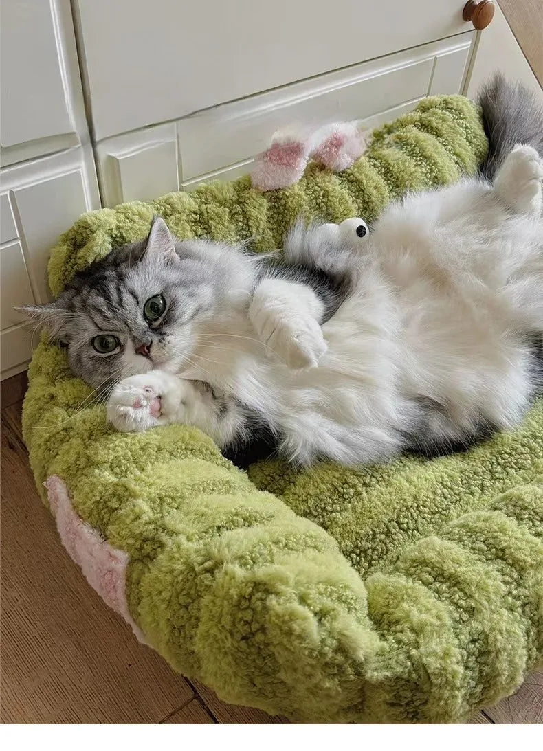Winter Furry Pet Sofa