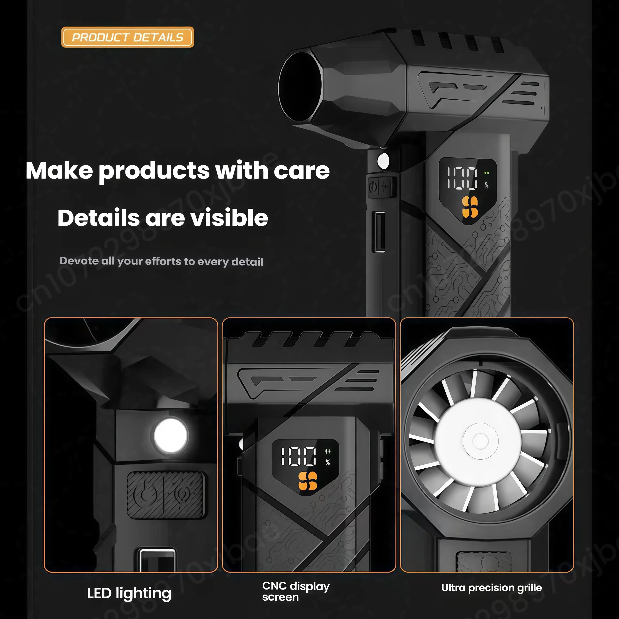 Wireless Turbo Jet Fan