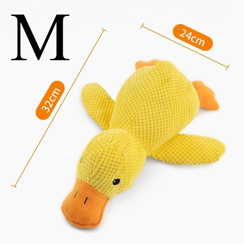 Duck Plush Dog Chew Toy