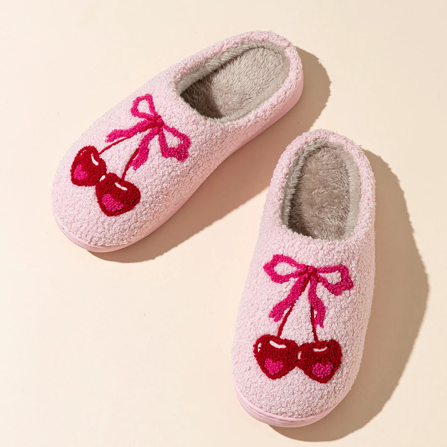 Cherry Slippers