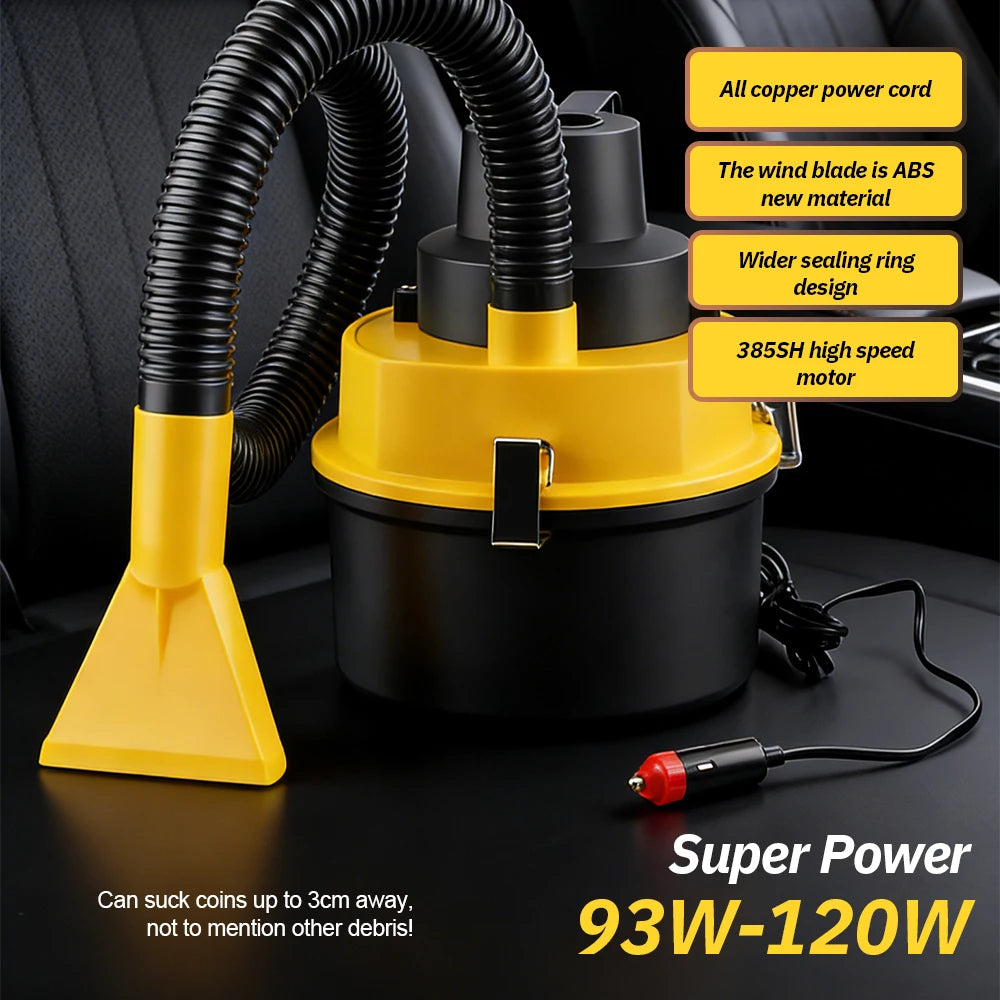 Multi‑Purpose Wet & Dry Car Vacuum Cleaner